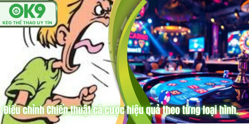 Chiến Thuật Cá Cược Hiệu Quả OK9 Cho Người Mới Điều chỉnh Chiến thuật cá cược hiệu quả theo từng loại hình.