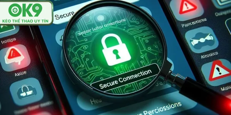 Người chơi kiểm tra đúng website OK9 trước khi đăng nhập.