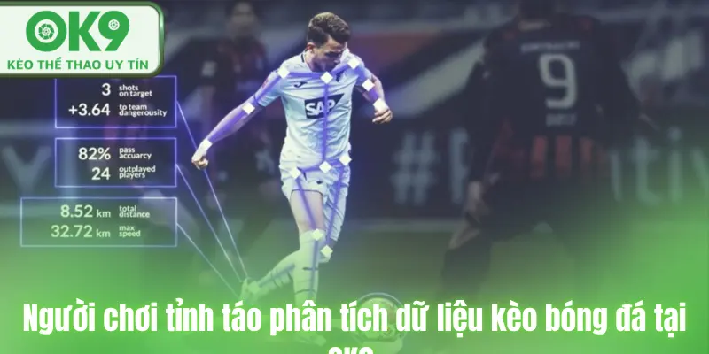 Người chơi tỉnh táo phân tích dữ liệu kèo bóng đá tại OK9.